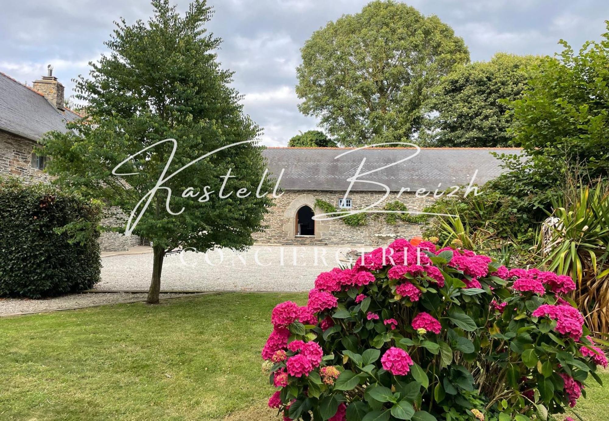 La Longere Du Manoir Villa Laniscat Eksteriør bilde
